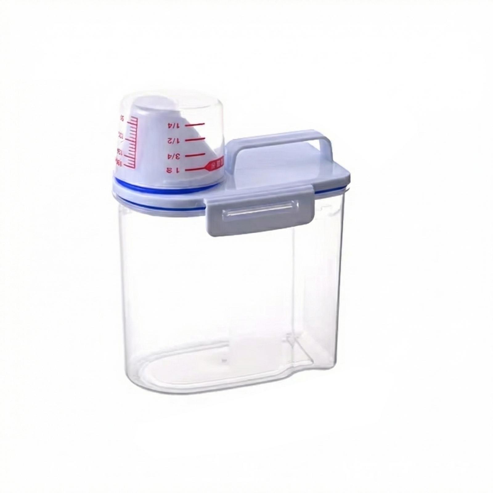 

Airtight Food Storage Container Cereal Rice Organizer for Kitchen Pantry Grain one size белый