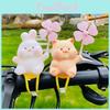 Cute Car Decoration Bunny Windmill Plush Creative Cartoon Small Gift
