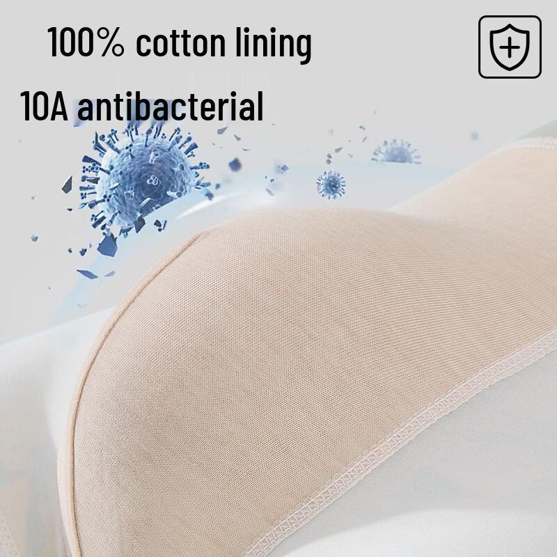 Men's Pure Cotton Antibacterial Boxer Briefs 4-Pack