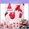 Cozy Red Snowflake Christmas Decorations Plush Tree Hangings For Festive Celebrations