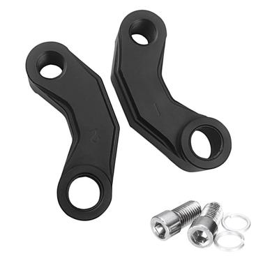 DGYACHOR Motorcycle Mirror Riser Mirror Holder Offset Holder Extension Adapter Extension Post Adapter Aluminum