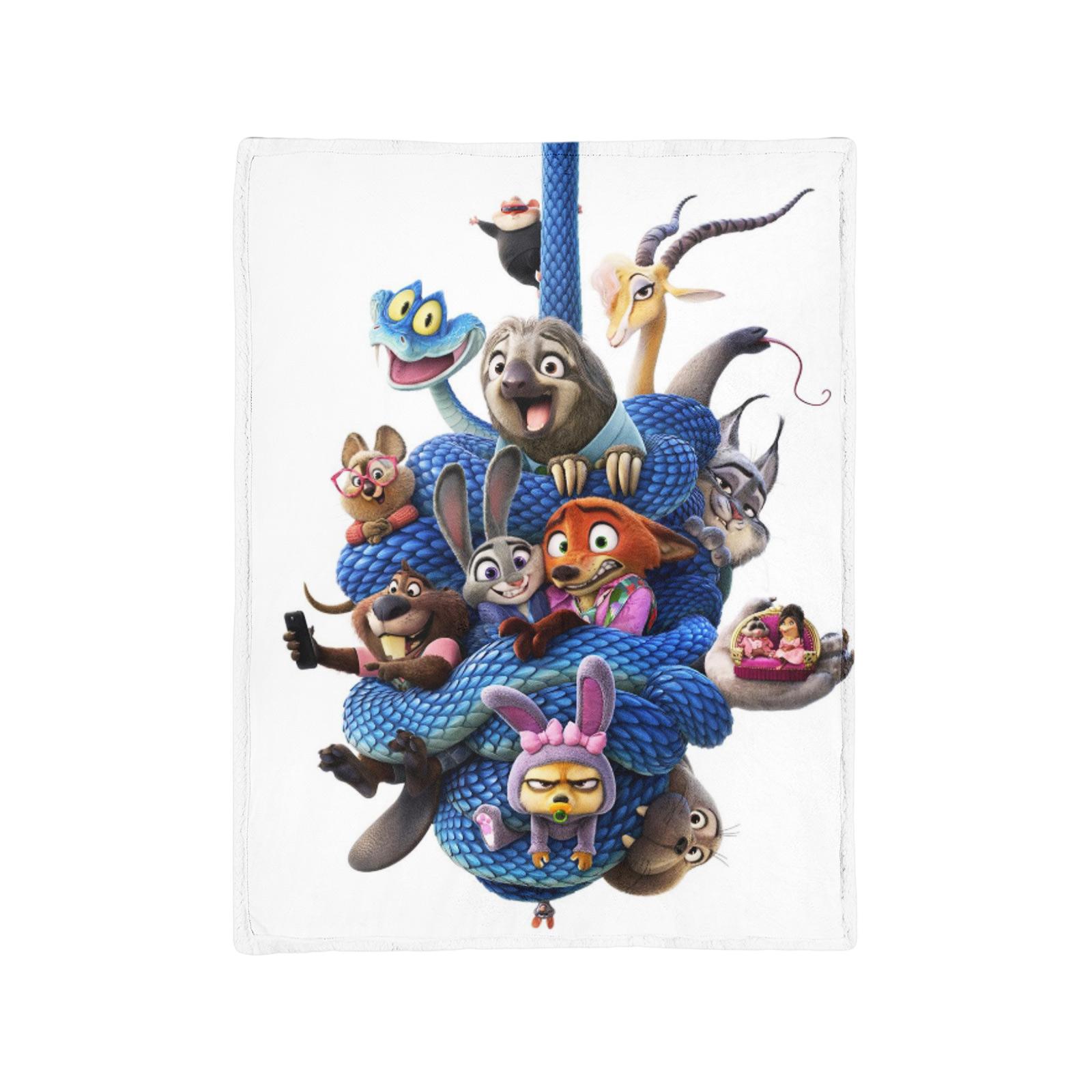 

Anime Pattern Blanket Flannel Skin-friendly Non-irritating Suitable For Baby Physique Fans Gift One Size