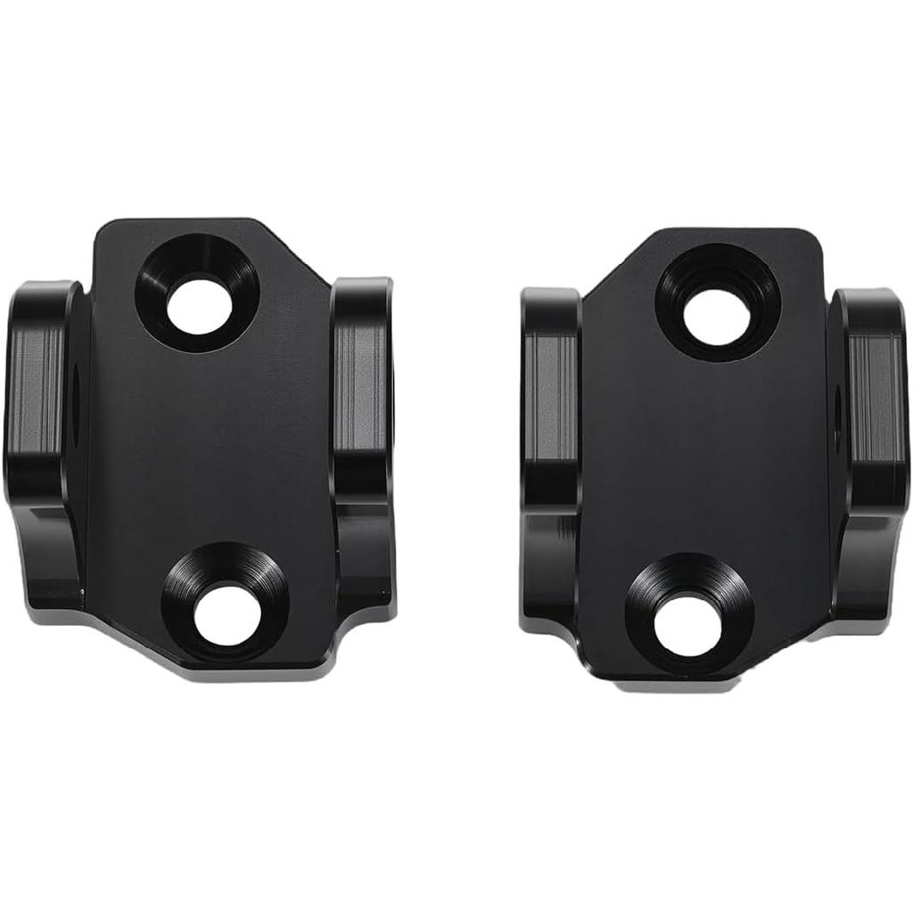 E Dirt Bike Foot Peg Bracket for Tutti Soleil 01, Aluminum Footrest Bracket for Tuttio Soleil 01, Knight Black