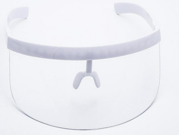 Прозрачный полнолицевой щиток — защита от запотевания, ветра, пыли и дыма