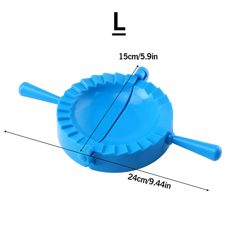 Manually Dumpling Maker Mold With Handle Dough Press Durable Plastic Multi-Color For Dumplings Cookies Pastry-Easy Use Kitchen