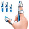 Atelă de Deget Ajustabilă Broască Falangă Corector Suport Recuperare Leziune Orteza Medicală Fixare Fractură Deget Protector