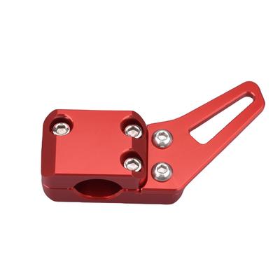 HRuizq Side Stand Assist Tool for Kawasaki Ninja 400 Ninja 500 Z400 Z500 CNC Aluminum (Red)