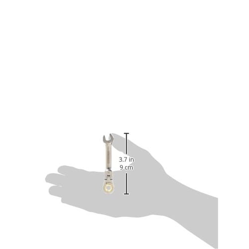 TRUSCO Swing Ratchet Combination Wrench (Short Type) Nominal Size: 7 TGRW-07FS