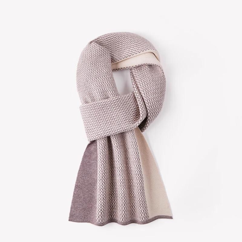 

Мужской зимний кашемировый шарф Qiao Meiren