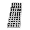 Foot Pedal Set Automatic Transmission Stainless Steel Brake Accelerator Pedal Replacement for Mercedes‑Benz W176 W245