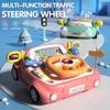 Non-Toxic Children'S Steering Wheel Toy Simulation Driving Toys With Light Music Car Seat Play Baby Interactive Educational Toy For Kids