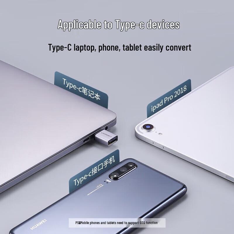 UGREEN US248 Type-C To USB 3.0 OTG Adapter