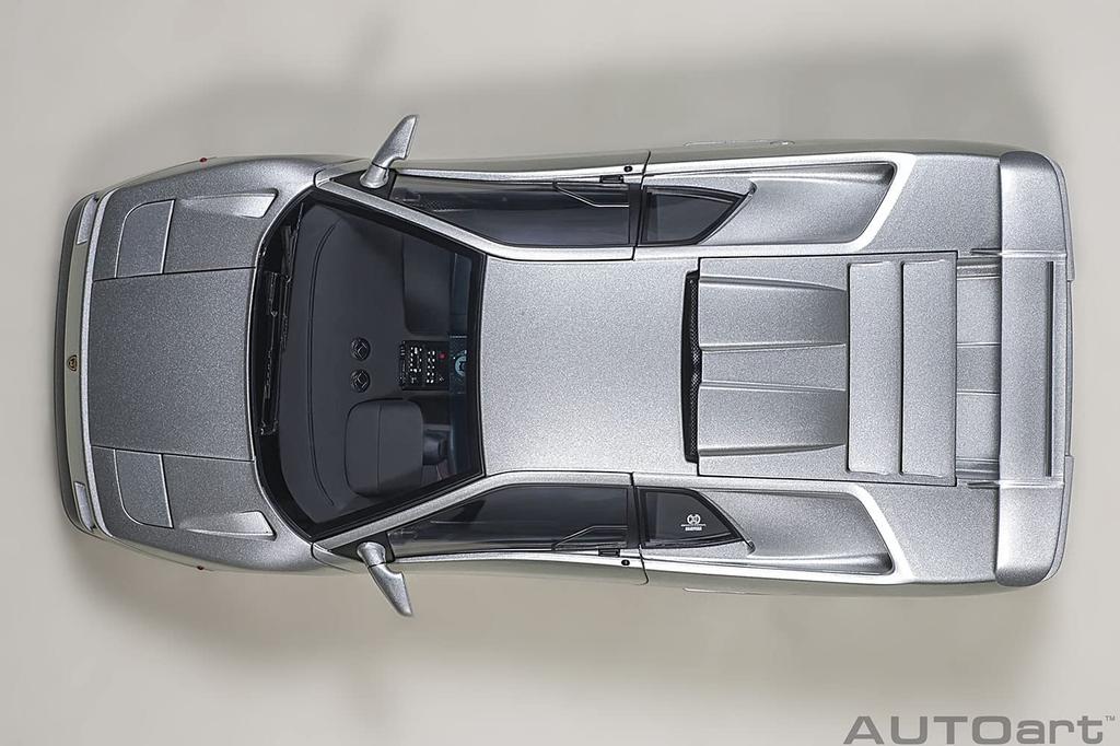 AUTOart Lamborghini Diablo SE30 Jota Stříbrný Hotový model 79143 1/18 TITANIO/Metalický