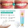 Niacinamide Whitening Toothpaste, Stain-Removing Whitening Toothpaste, Foaming Toothpaste for Children, Oral Cleansing, Removes Teeth Stains and Bad B