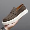 Fashion Designer Penny Loafter New Men Genuine Leather Platform Casual Dress Shoes Luxury Outdoors Walking  Footwear Zapatos Hombre