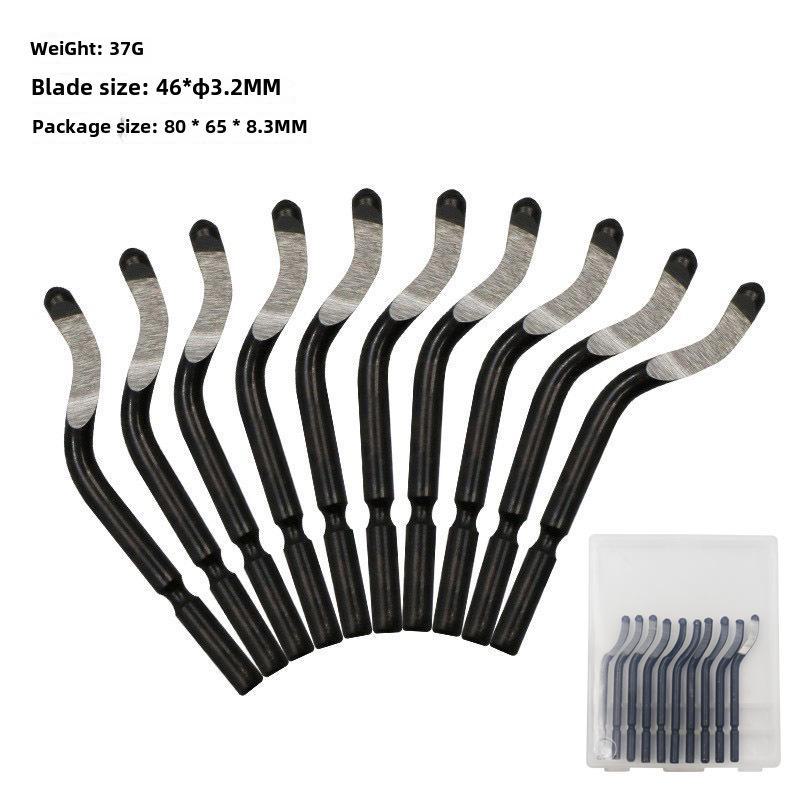 "Hand Deburring Knife and Chamfering Tool for Edge Removal"