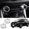 MEKOMEKO RAV4-XKTY Toyota RAV4 50 Series Aluminum Air Conditioner Switch Cover Air Conditioner Switch