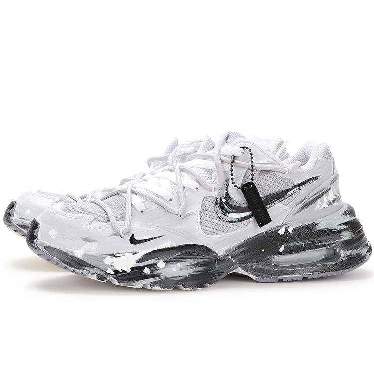 Nike Air Max Fusion Mesh Breathable Moisture Wicking Coverage Low Top Running Shoes Women's Gray CJ1671-105(Team130-VAM)