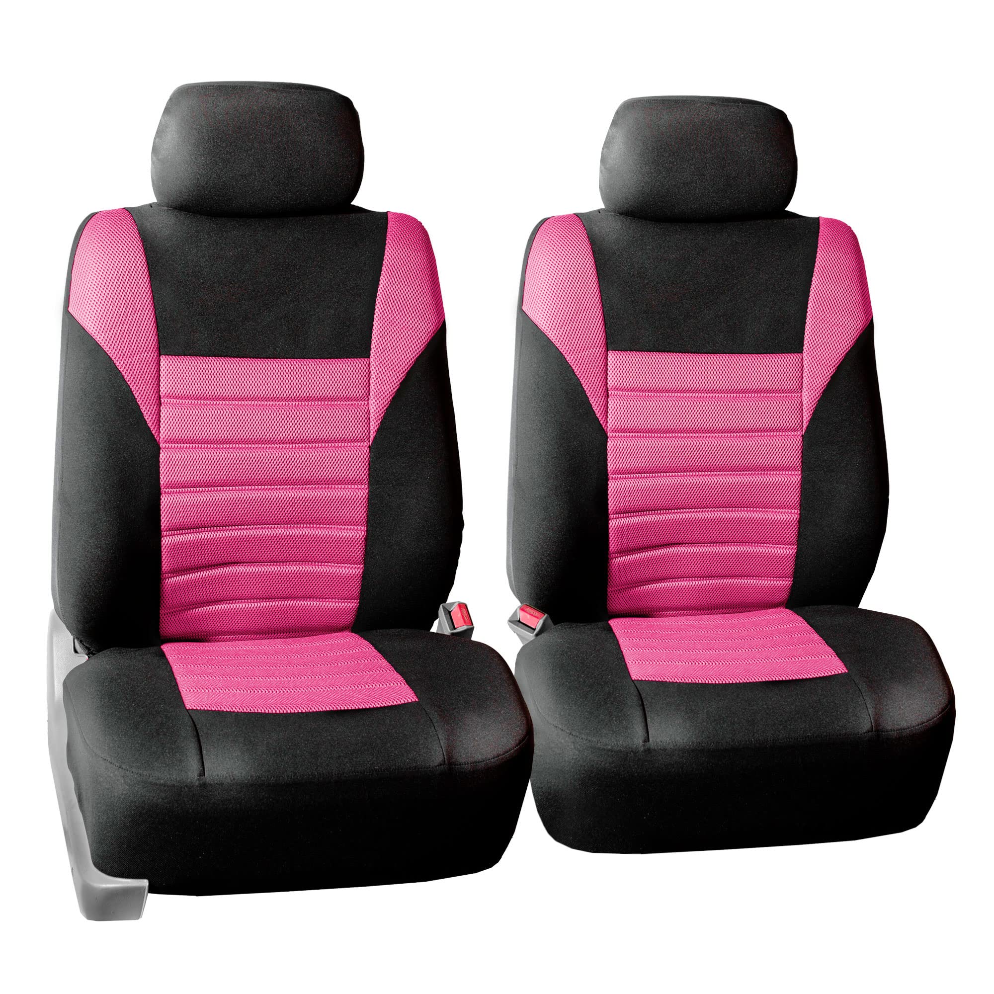 

FH Group International Car Seat 3D Air для передней универсальной подушки безопасности для нижней части спины, подходит для импортных чехлов FB068PINK102, розового цвета, сеткой, сиденьями, подходят,