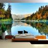 Fototapet 3d Lac Pădure Munte Fototapet Sufragerie Tv Dormitor Decor Home Decor