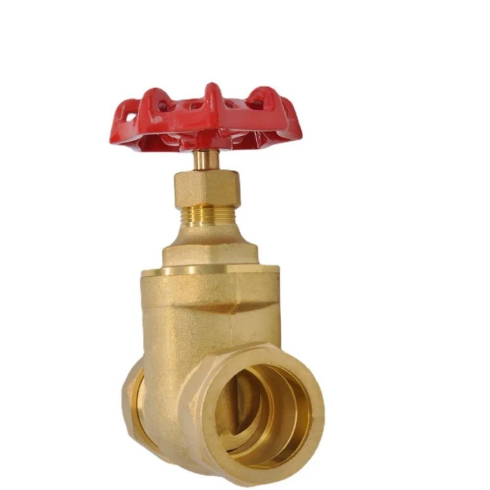 Fit 15mm 22mm 28mm 35mm 42mm OD Copper Tube Compression Union Brass Gate Valve Switch For Plumbing Water Heating Pump Isolation