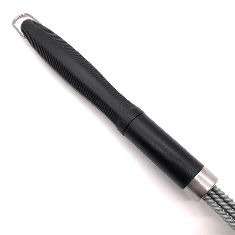 Removable Head Handle Stainless Steel Barbecue Cleaning Brush