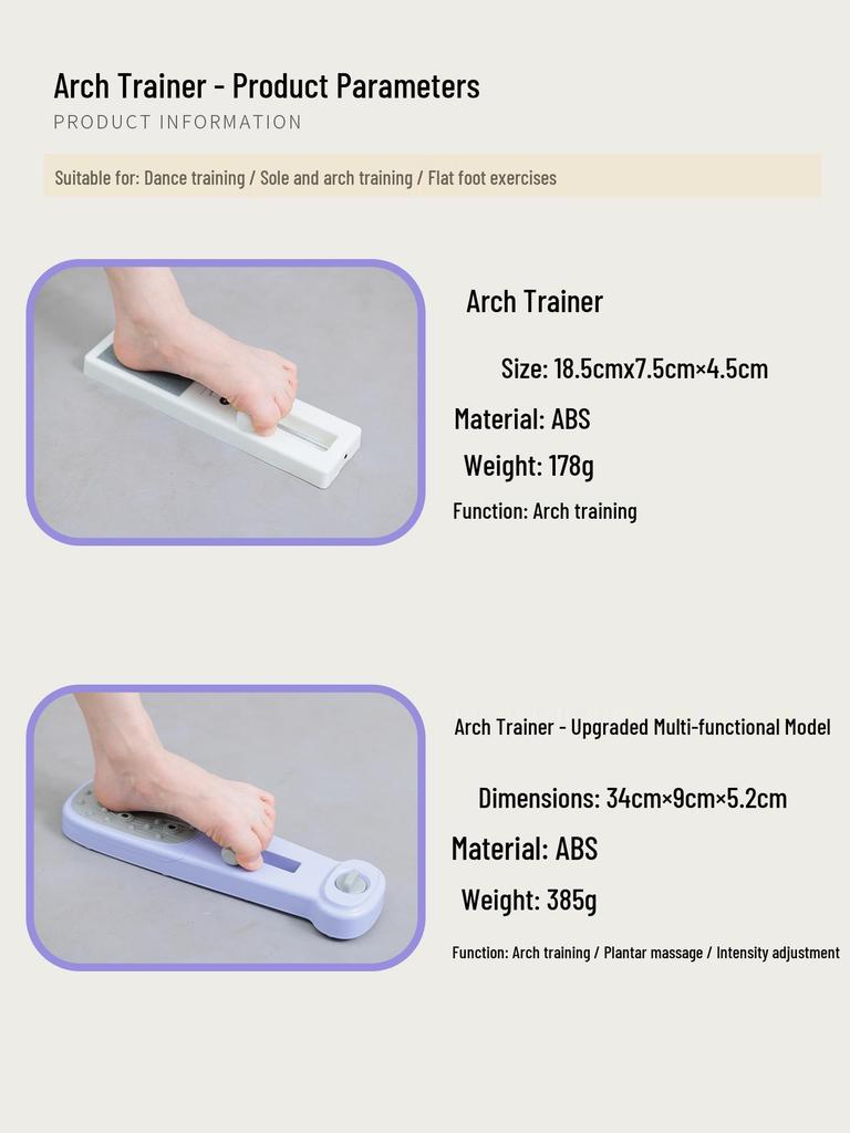 Ballet Toe Grip Exerciser for Arch and Instep Strength Training