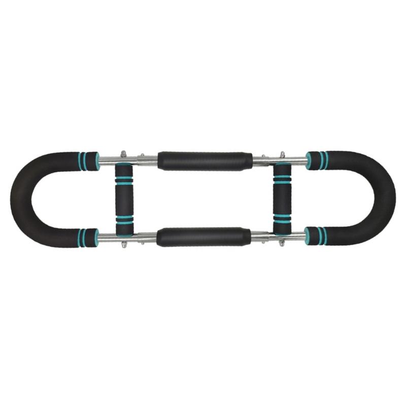 

Портативный регулируемый пружинный тренировочный гриф, тренажер для силы мышц, эспандер для рук, оборудование для тренировки предплечий, долговечный 1 синий