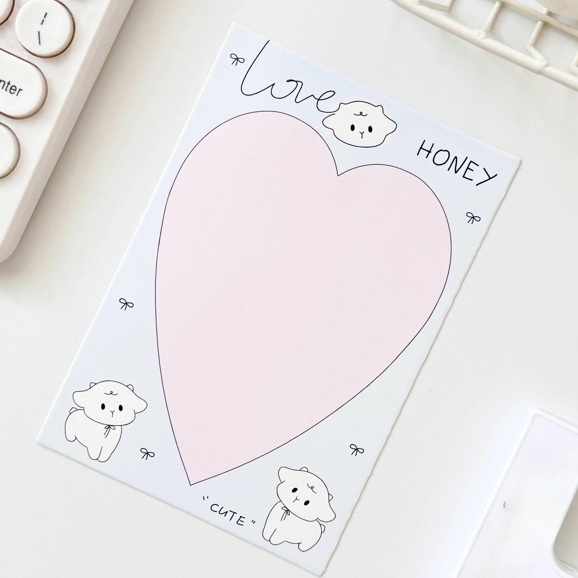 

10 шт. корейских Ins милых кошек, ягненка, собак, головы, карт, задняя часть карты Kpop, 3-дюймовая упаковка для фотокарточек, декоративный материал, упаковка для карт, картон