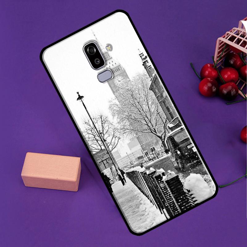 Retro Winter Snow London For Samsung Galaxy M13 M53 M56 M36 M16 M31 M11 M12 M32 M52 M35 M55 M15 M14 M34 M54 M06 Case