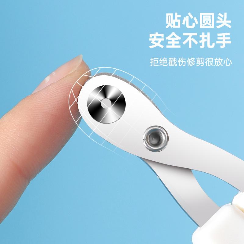 Pet Nail Clippers with Round Hole for Cats and Dogs - Ideal for Small and Medium Breeds
