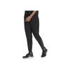 adidas Logo Print Striped Elastic Straight-Leg Sweatpants Women Bottoms Black HB6501