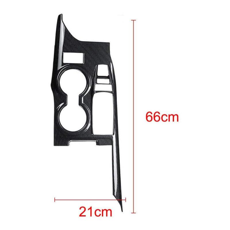 Adesivo per auto in stile fibra di carbonio per pannello interno della scatola del cambio per auto, per TOYOTA CAMRY