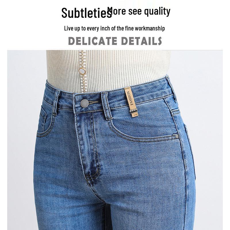 Plus Size High Waist Stretch Jeans for Women - Narrow, Wide, or Straight Leg, Comfortable Mom Jeans for Autumn 2025