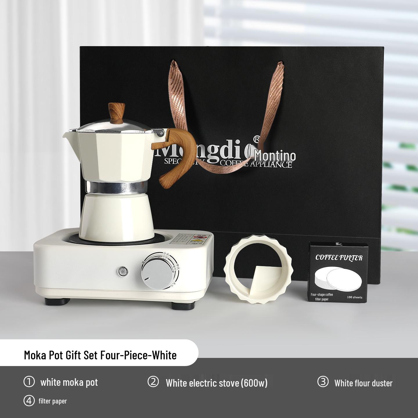 

Mongdio Moka Pot Gift Set - Perfect for Birthdays, Company Meetings, and Business Gifts
