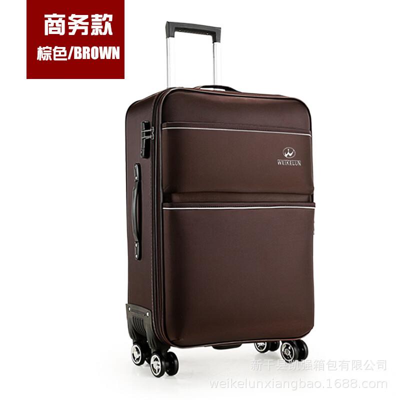 JOURHEY SHI Men s Business Oxford Cloth Large Capacity Trolley Suitcase