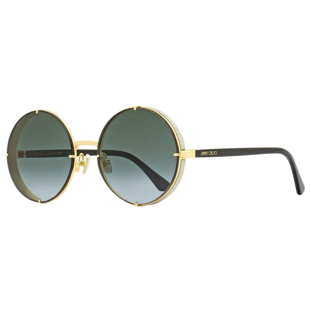 

Jimmy Choo Женские круглые солнцезащитные очки Lilo S 2M29O Черное золото 58 мм 2m29o