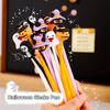 4Pcs Halloween Series Shake Pen 0.5Mm Neutral Pen Creative Cute Gel Pen Student Prizes Stationery Back To School Gift