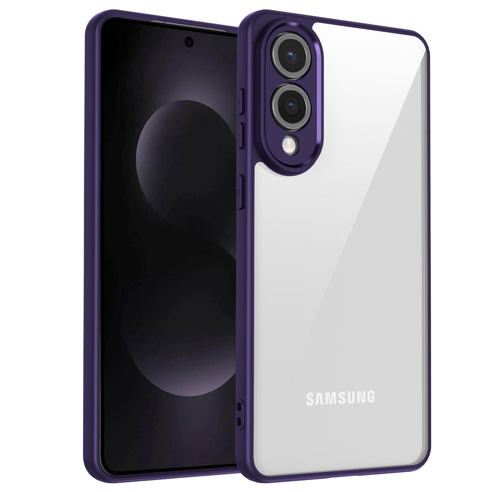 

For Samsung Galaxy S25 Edge Case Matte Skin Touch Clear PC + TPU Shockproof Phone Back Cover B