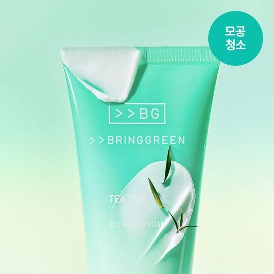 BRING GREEN Tea Tree Cica Deep Cleansing Foam 120mL / 2 Pack