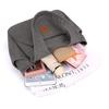 2025 Women's One-Shoulder Bag: Trendy, Versatile Canvas Handbag with Large Capacity, Simple Korean Style, Solid Color.