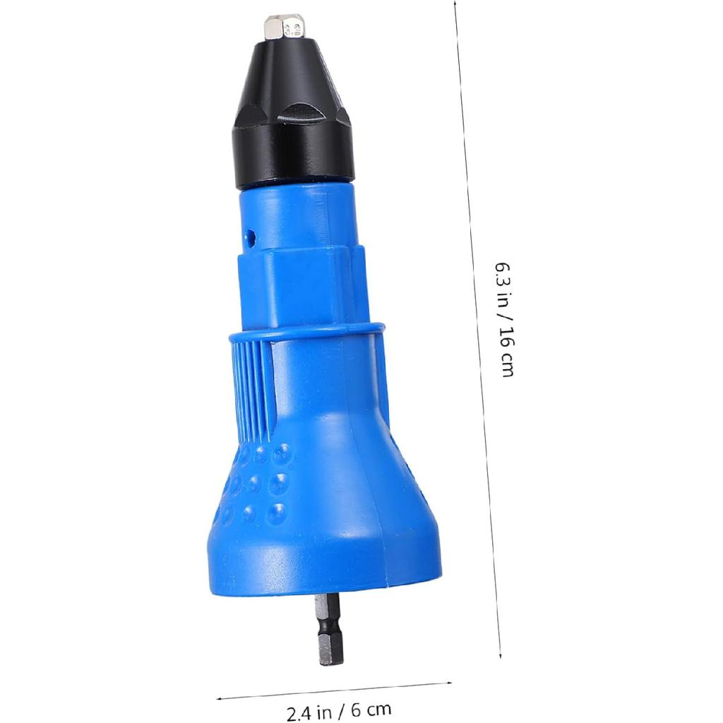 GLEAVI 1 Set Pull Rivet Tool Adapter Rivet Connector riveting Rivet Rivet Adapter for Drill Rivet abs Electric Drill Tool kit Iron Electric Rivet
