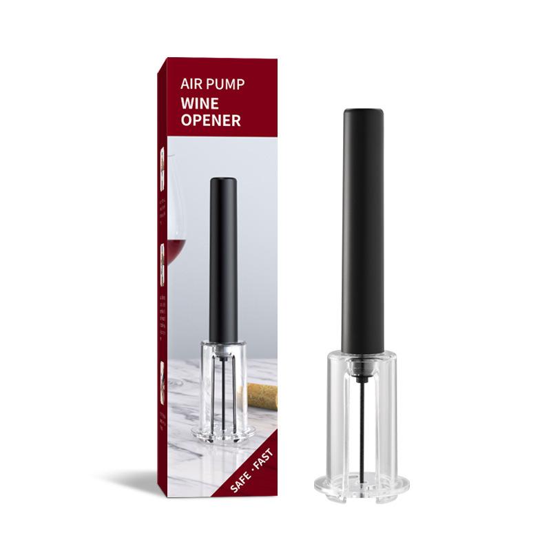 Deschizător de pompă cu presiune de aer pentru vin, instrument de îndepărtare a plutei pentru sticle de vin cu ac, dispozitiv de deschidere a vinului Mărime unică pentru toate, cadou perfect pentru vin