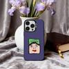 Funny I Am C-Cool Pattern  Phone Case For iPhone17,16,15,14,13,12,11 Plus,Pro Max Black Candy silver phone case