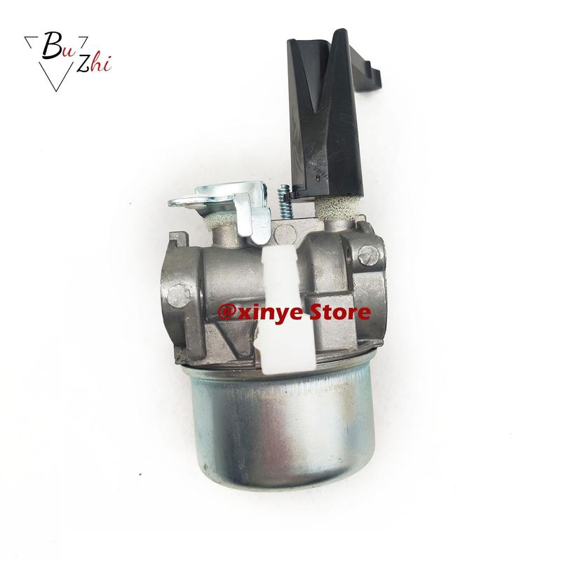 Carburetor for Briggs & Stratton 696065 697422 110402 110412 215369 Tiller Engine Carb with Gasket and Flat Air Filter Cartridge