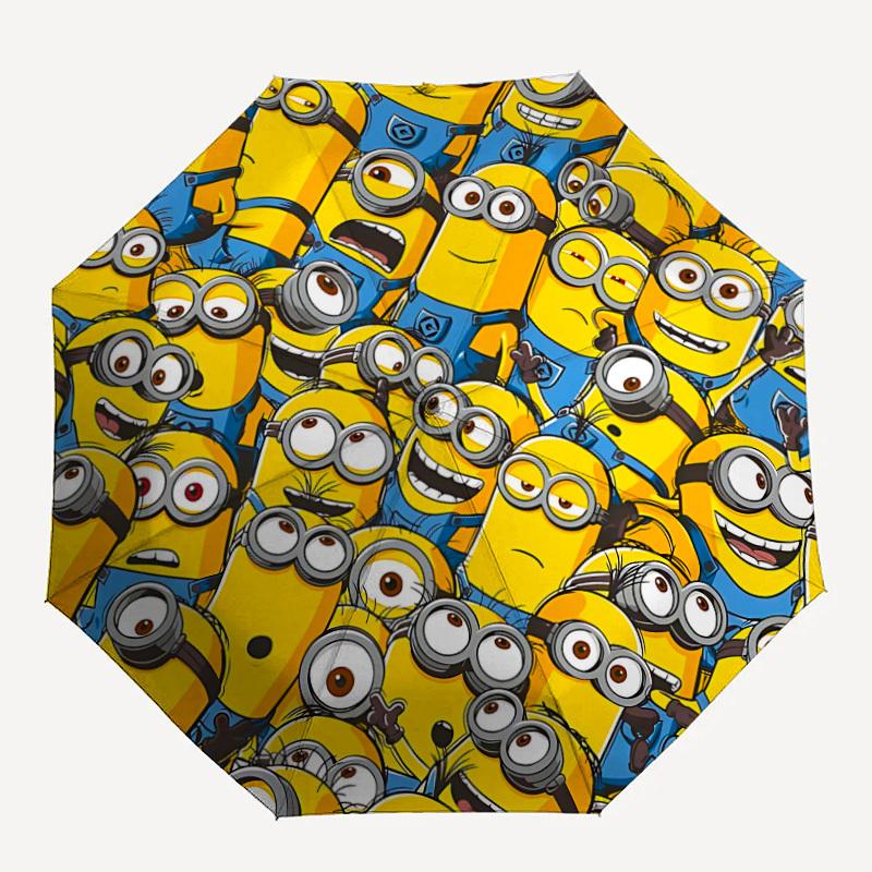 

1pc Automatic Open/close Umbrella, Portable Travel Umbrella, Everyday Use - Outdoor Accessory, Artistic Pattern, Compact Design, Fashion Lovers yy2509