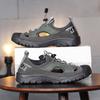 Summer Men's Sandals Classic  Leather Sandals Fashion Outdoor Hiking Shoes Light Breathable Non-slip Sneakers