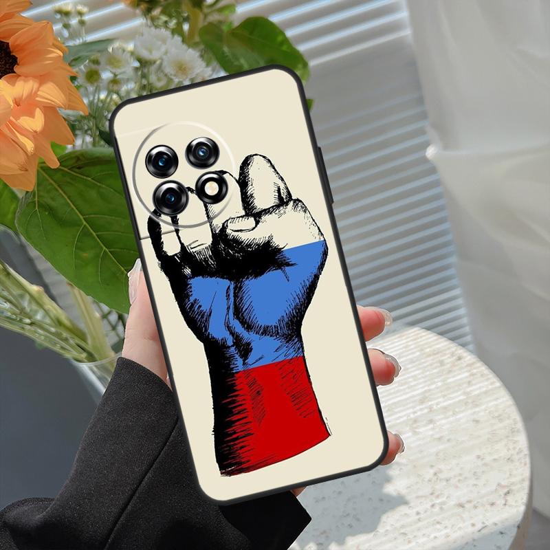Russian Federation Flag Case For OnePlus 8 9 10 Pro 15 13 12 11 13T 13R 12R 10T 8T Nord 5 CE 2 3 4 Lite N20 N30 Cover