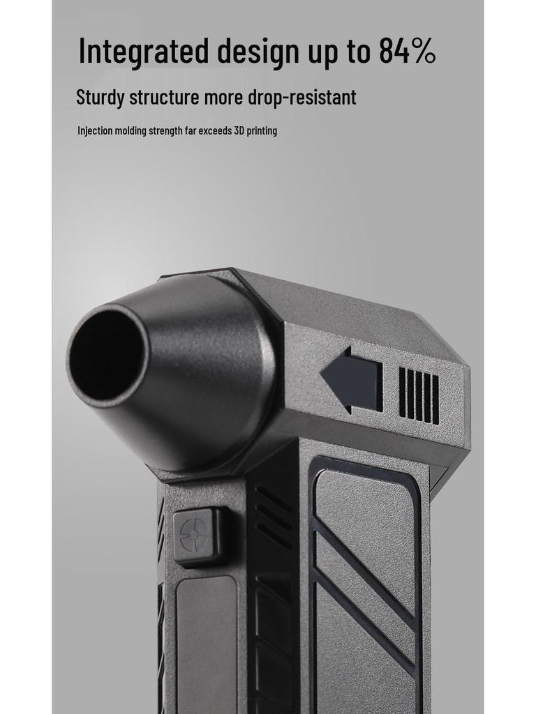 High-Speed Handheld Car Dust Blower: 130,000 RPM Outdoor Turbine Fan