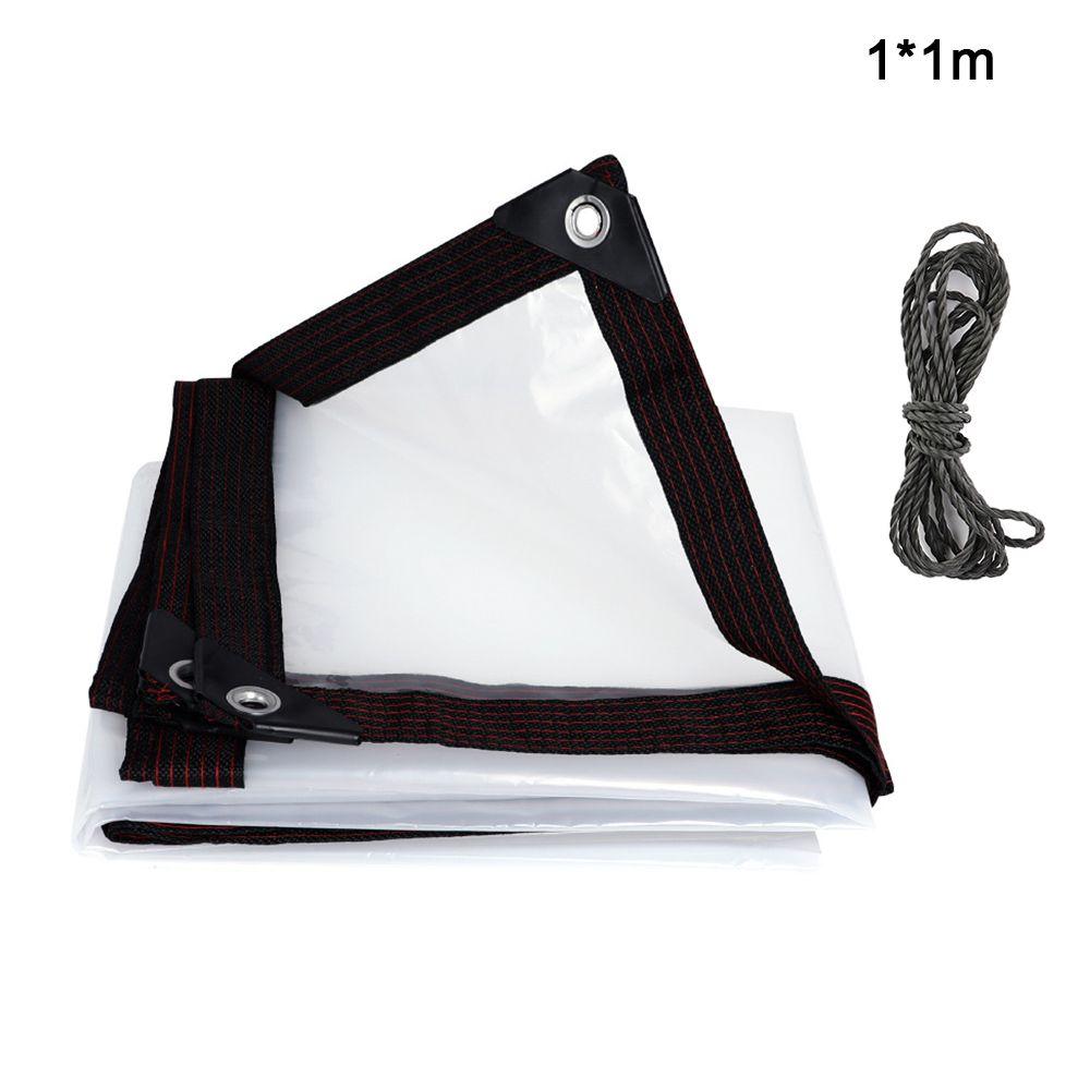

0.1mm Plastic PE Film Transparent Rainproof Cloth Tarpaulin Garden Balcony Greenhouse Succulent Plant Keep Warm Waterproof Cloth